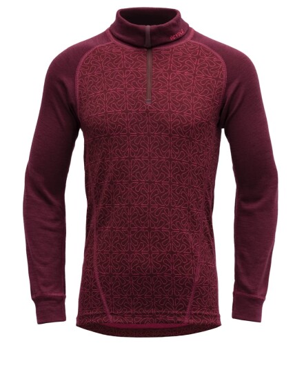 Devold Duo Active Merino Zip Neck Jr Port Str 16