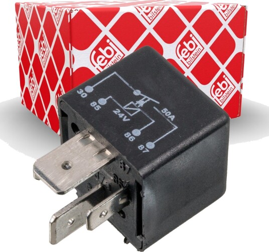 Relè arbeidsstrøm FEBI BILSTEIN 09865