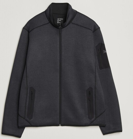 Arc'teryx Covert Full Zip Black Heather