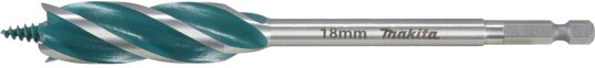 Makita-Bor Makita E-26668 Trebor 18 × 165 Mm 1/4" Hex 4-Skjær, One Size