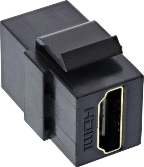 Inline 76202M Svart Hdmi A Hdmi A Hunkjønn Hunkjønn Plast