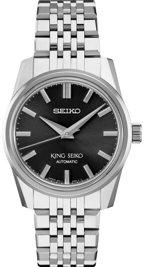 Seiko Herreklokke SPB283J1 King Sort/Stål Ø37 mm