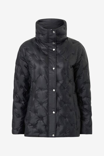 Lauren Ralph Lauren   Jakke Iridescent Metallic mngrm Qlt Puffer 27"   Svart