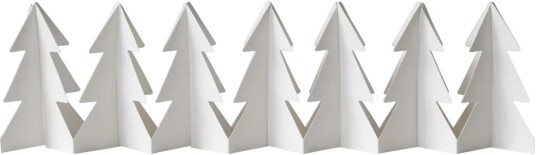 DBKD Tree in a row dekorasjon 60 cm White