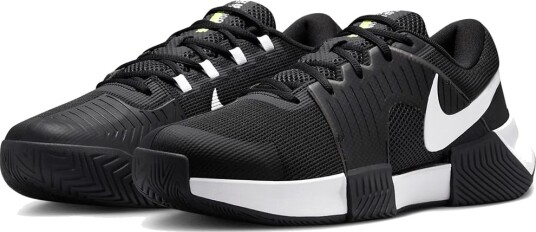 Nike Zoom GP Challenge 1 Allcourt Tennis  og padelsko dame Svart/Vit/Limegrön 35,5