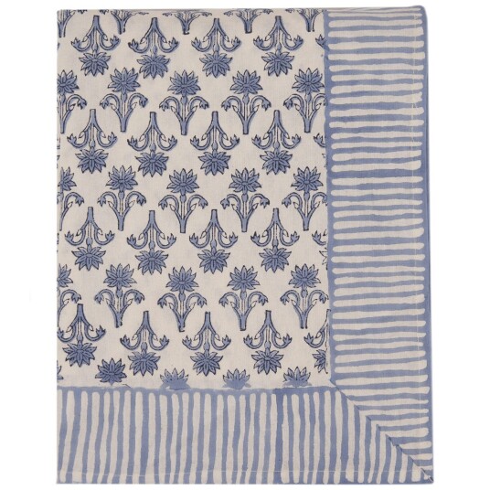 Pick A Poppy Lily Duk 150X250 cm Blå