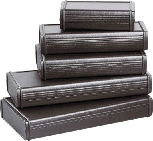 Bopla Alubos ABPH 1000 150 84106150.HMT1 150 × 106 × 32 mm Aluminium Sort Bopla Alubos ABPH 1000 150 84106150.HMT1 150 × 106 × 32 mm Aluminium Sort