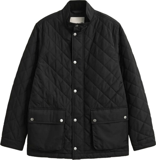 Gant Quilted Mid Jacket Black XXL