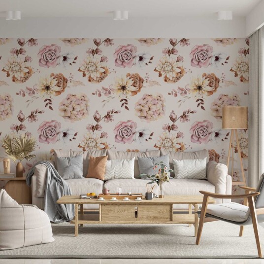 Tapet Blomster Eleganse