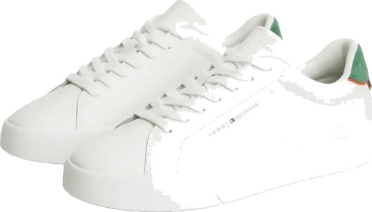 Tommy Hilfiger Th Court Core Ess Leather   White   44