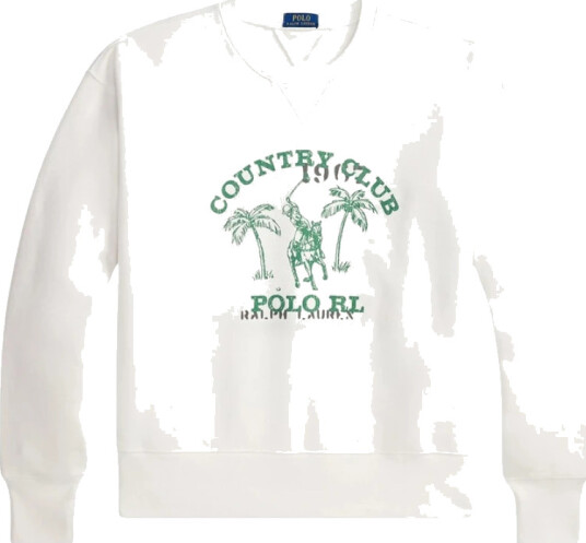 Ralph Lauren Herre Gensere & Hettegensere Hvit M,