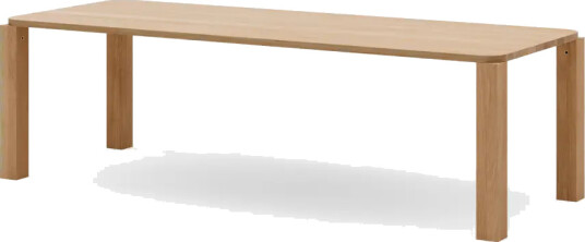 New Works Atlas Spisebord 250x95 Naturlig eik