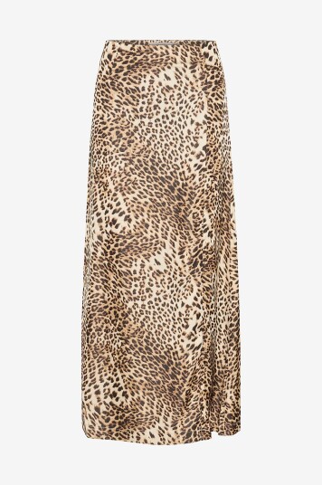 Gestuz   Maxi skjørt gzLeelo P HW Skirt   Beige
