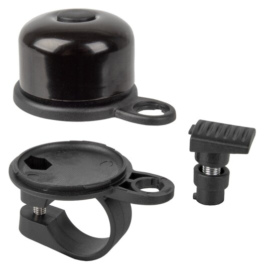 Ringeklokke med AirTag holder 31.8 Ringeklokke med AirTag holder 31.8