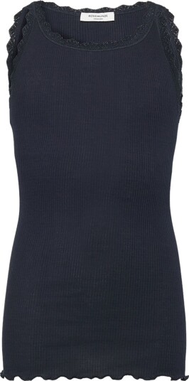 Rosemunde Kids Rkbalta Modal Sl Lace Top - Navy - 152