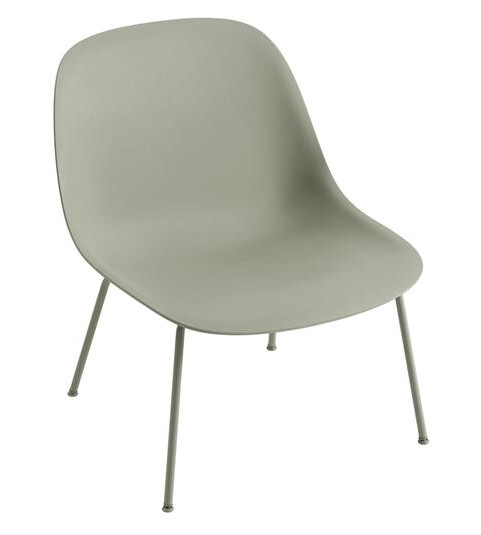 Muuto Muuto Fiber Lenestol med Base Grønn/ Grønn Muuto Muuto Fiber Lenestol med Base Grønn/ Grønn