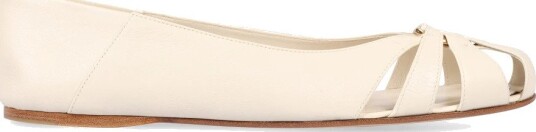 Ferragamo, Dame, Sko, Beige, 40 EU,