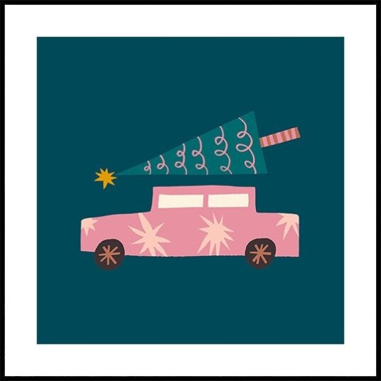 Happychristmasno40 Plakat Plakat / 50x50cm