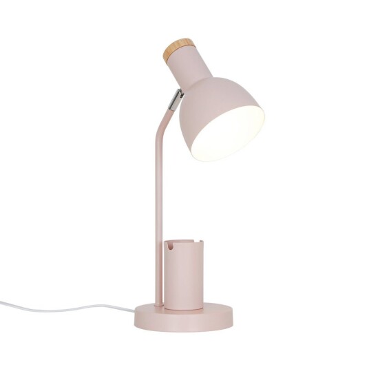 Devon bordlampe - Støvete rosa