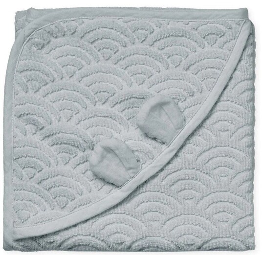 Cam Cam Copenhagen Junior Håndkle med Hette Grey Cam Cam Copenhagen Junior Håndkle med Hette Grey
