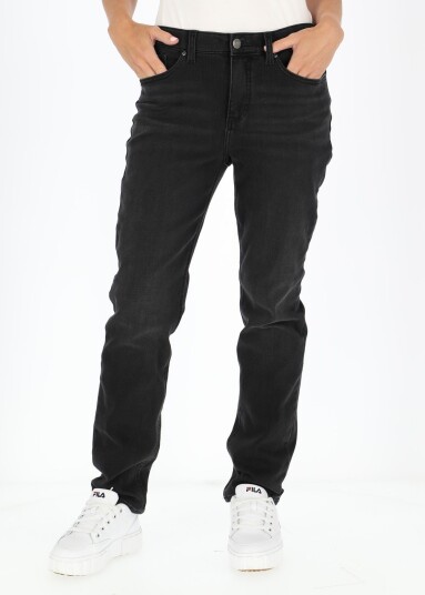 Lee Ulc Straight Black 29/31 Hverdagsbukser