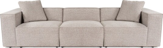 Kaolins Sofa 3 seter Mokka