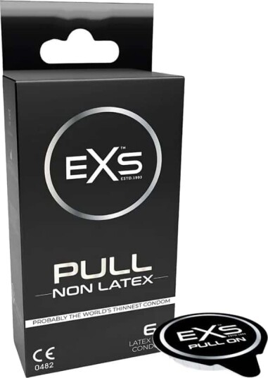 EXS Pull latex fri kondomer 6 pk EXS Pull latex fri kondomer 6 pk