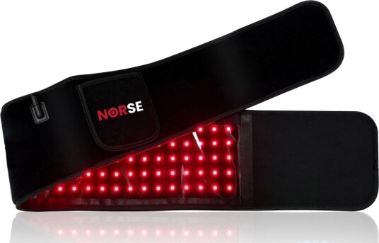 NORSE LumiBelt: Rødt og nær infrarødt lysterapibelte