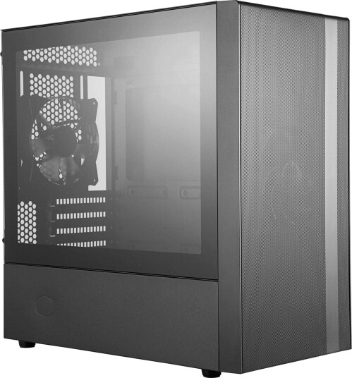 Cooler Master MasterBox NR400 Mini Tower Kabinet med Vindu Svart Cooler Master MasterBox NR400 Mini Tower Kabinet med Vindu Svart