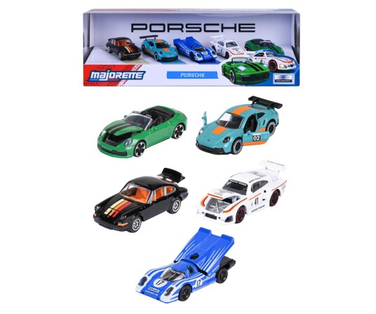 Majorette Majorette Porsche 5 Pieces Giftpack - Multi/patterned - ONE SIZE Majorette Majorette Porsche 5 Pieces Giftpack - Multi/patterned - ONE SIZE