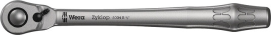 Wera Zyklop Metal 3/8" Skrallehåndtak 222mm Håndverktøy