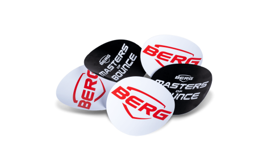 BERG Stickers 5x