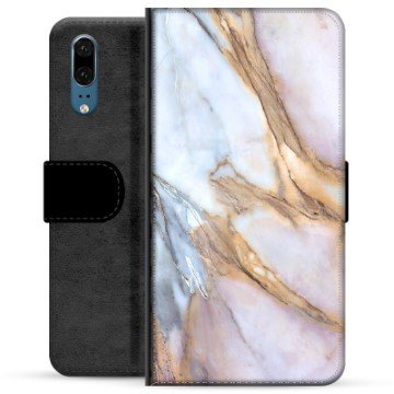 Huawei P20 Premium Lommebok-deksel Elegant Marmor
