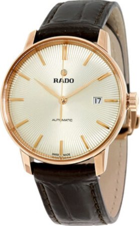Rado Herreklokke R22861115 Coupole Antikkhvit/Lær Ø38 mm