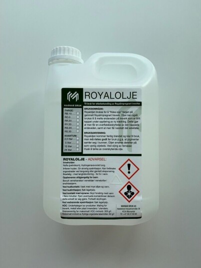 Marnar Bruk Royalolje Grå 2.5 liter RG.20