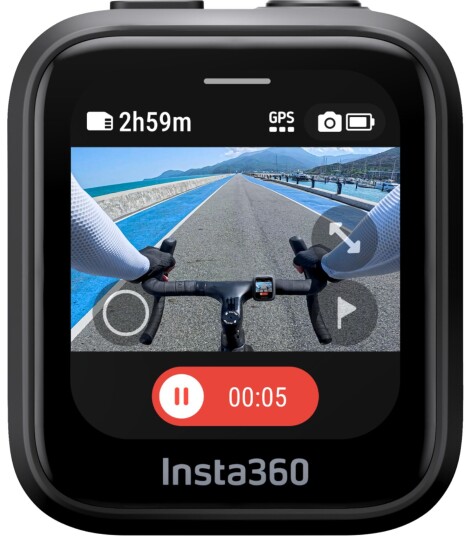 Sykkelcomputer Insta360 x 4 GPS med beråringsskjerm