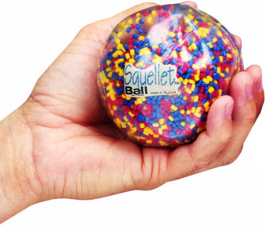 Spordas Anti-stress ball transparent m. perler