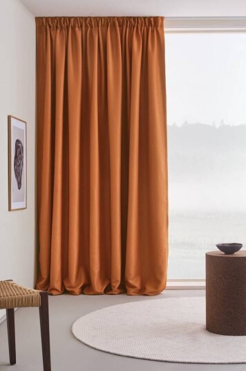 SHADOW mørkleggingsgardin 1-lengde ekstra bred Sunburn Pt 16-1429 Tcx