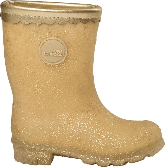 Sofie Schnoor Young Jessicask Rubber Boot W. Lining - CHAMPAGNE - 25