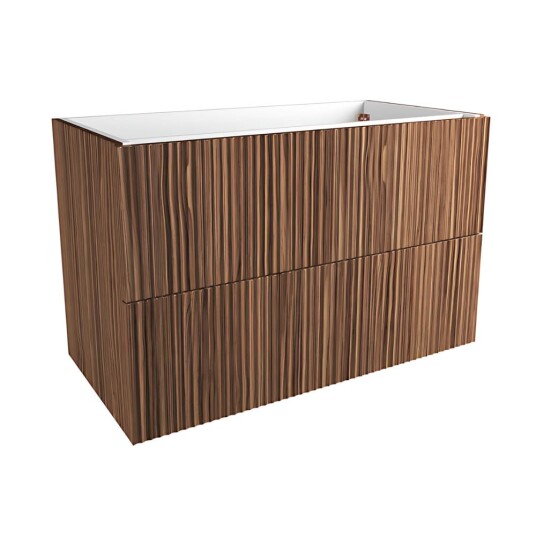 Vikingbad MIE Bølge Servantskap Slim Valnøtt / 90cm Vikingbad MIE Bølge Servantskap Slim Valnøtt / 90cm