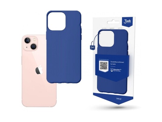Iphone 14-Deksel Fra 3Mk Matt Case-Serien - Blå