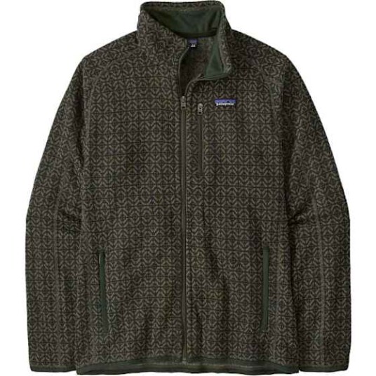 Patagonia Men's Better Sweater Fleece Jacket Scales: Old Growth Green M Patagonia Men's Better Sweater Fleece Jacket Scales: Old Growth Green M