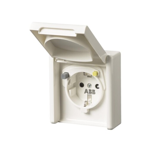 ABB 2CCF019496R0001 1-veis IP44 30MA jordfeilbryter Innfelt