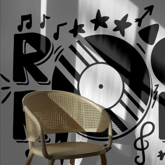 Tapet – Rock and roll Tapet – Rock and roll