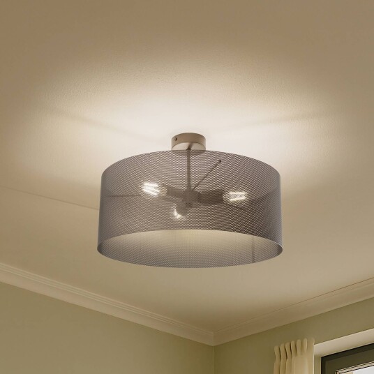 Taklampe Zofia Domiluce dimbar Brun / rust Stue / spisestue Metall Moderne