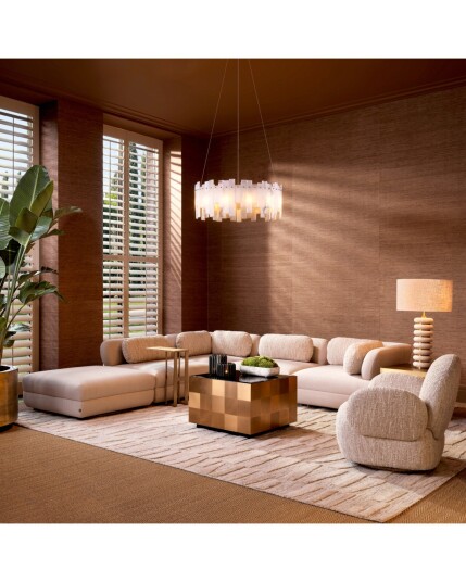 Paulo Modular Sofa Middle Scalea Sand/ Boulcé Sonata Cream Paulo Modular Sofa Middle Scalea Sand/ Boulcé Sonata Cream