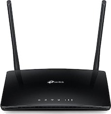 TP-Link TL-MR6400 4G Trådløs Router 300Mbps Sort