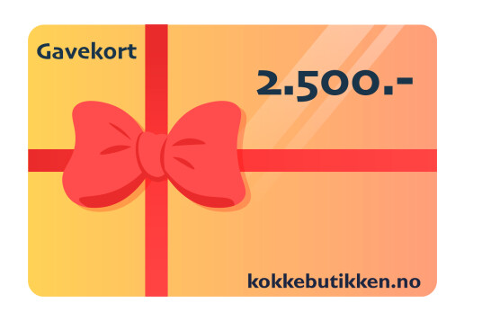 Kokkebutikken As Kokkebutikkens gavekort Kokkebutikken As Kokkebutikkens gavekort