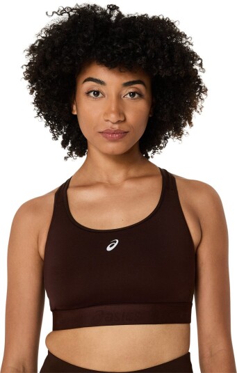 Asics Road Compression Bra Coffee XS Asics Road Compression Bra Coffee XS