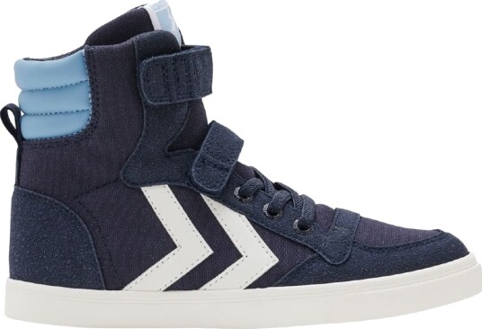 Hummel Støvler Slimmer Stadil High Jr Black Iris Hummel 30 Støvler Blå Hvit